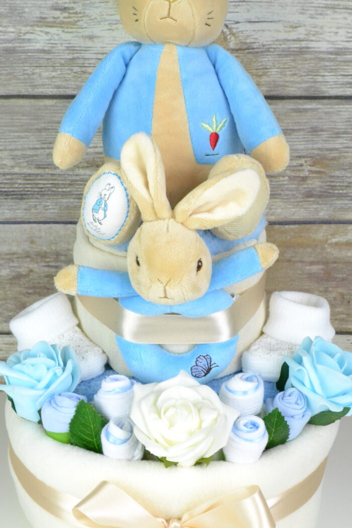 Peter Rabbit Nappy Cake