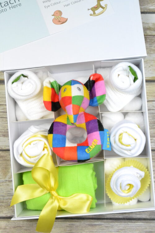 Elmer Cupcake Baby Gift Box