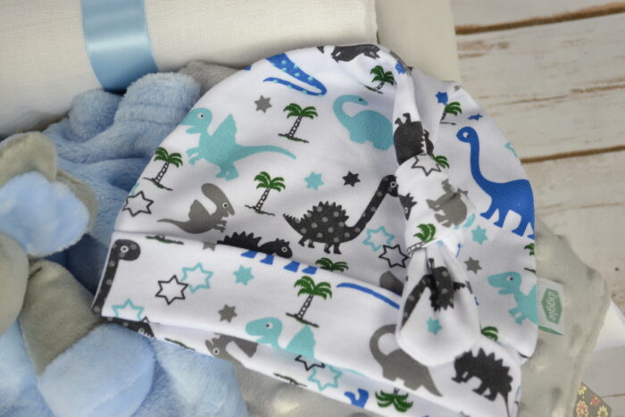 Elephant comforter baby boy gift box