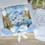 Luxury Blue 'Eat, sleep, be cute' Baby Gift Box
