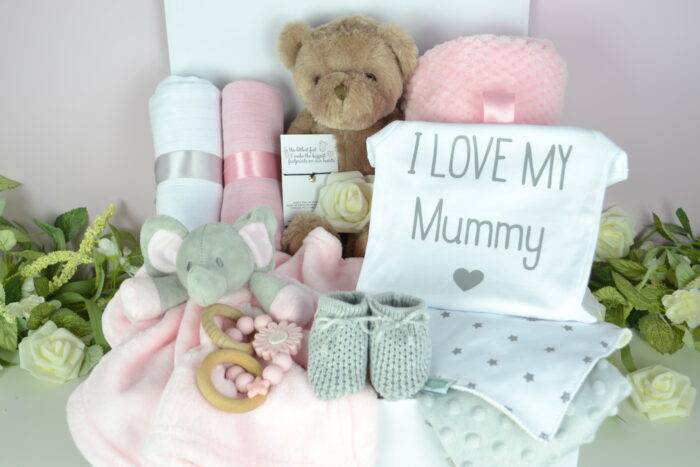 Pink 'I Love My Mummy' Luxury Baby Gift