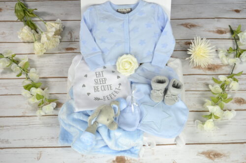 Blue Baby Gift Set