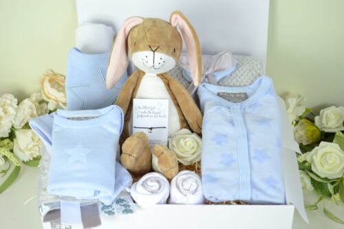 Blue Star Themed Baby Boy Gift Box